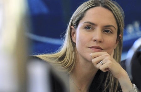 Louise Mensch claims any newspaper publishing topless shots of a Labour MP will face 'humiliation'